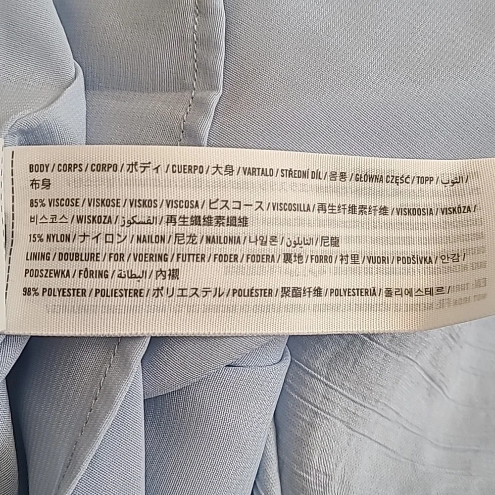 Abercrombie & Fitch Light Blue Maxi Dress